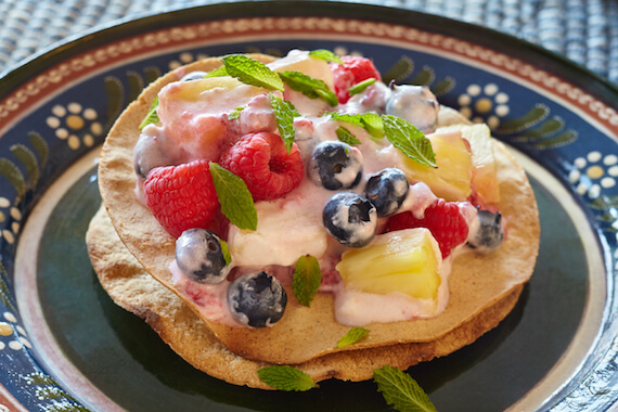 Photo of Fruity feta Tostadas