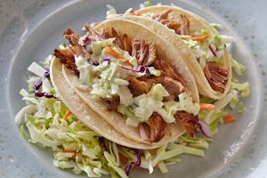 Smokey Pulled Pork Tacos with Creamy Coleslaw - Mission Foods