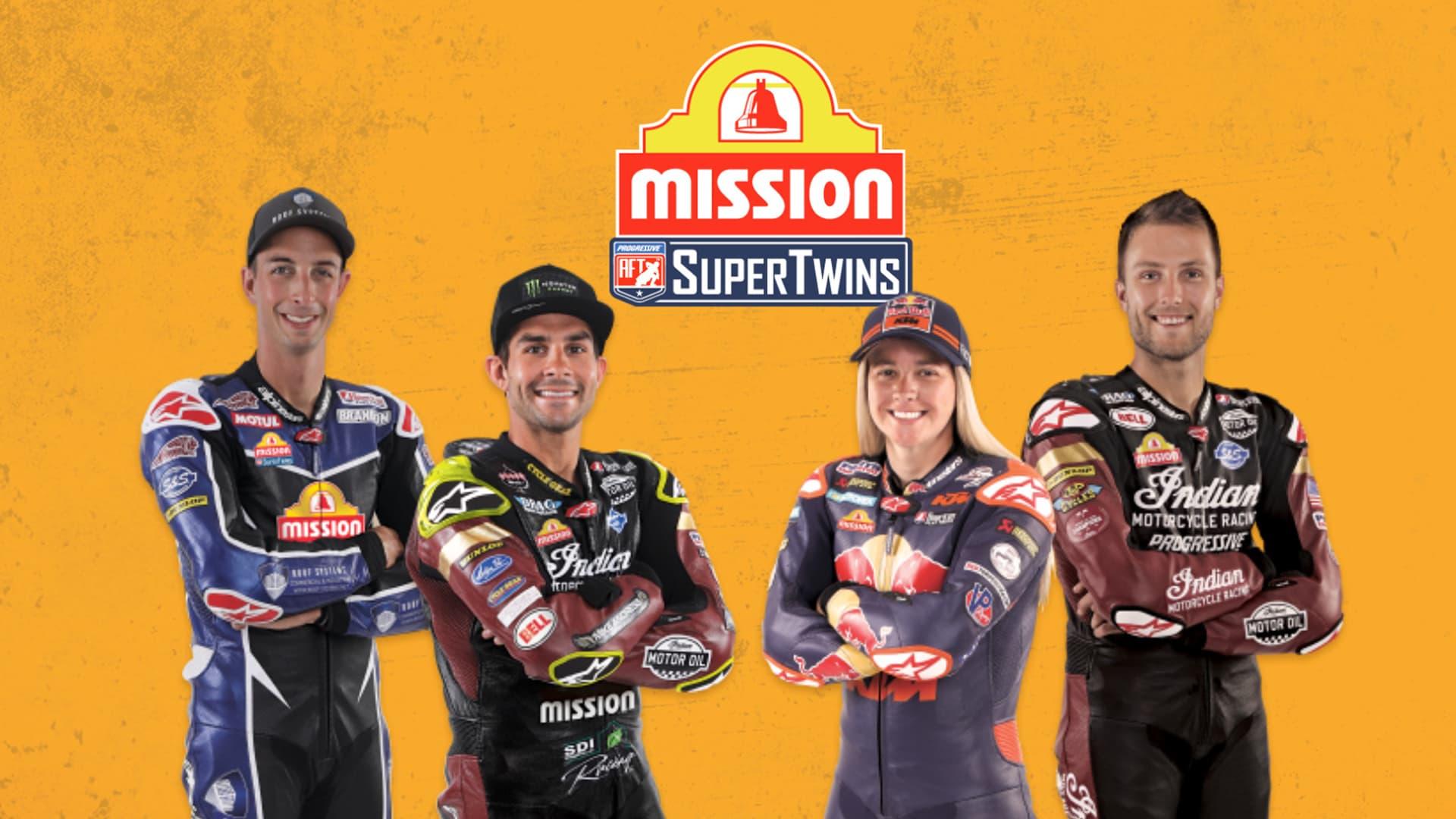 Mission Foods Celebrating Kick Off Of 2021 Progressive American Flat Track Series