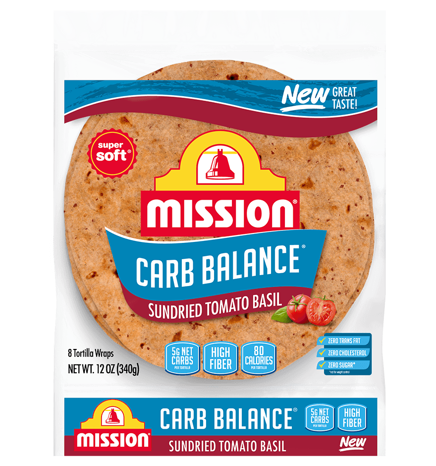 Photo of Mission Carb Balance Sundried Tomato Basil Wraps