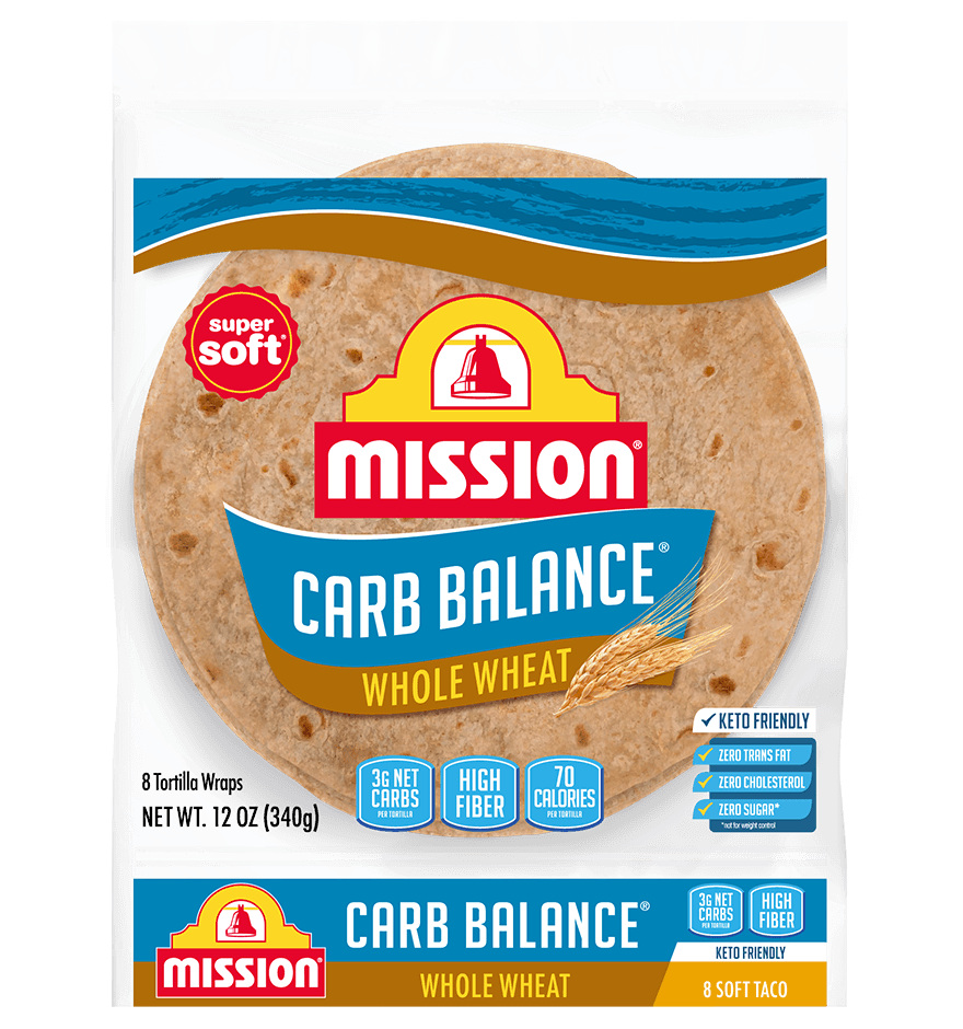 Carb Balance Soft Taco Whole Wheat Tortillas