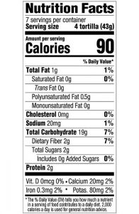 Low Calorie Yellow Corn Tortillas - Mission Foods