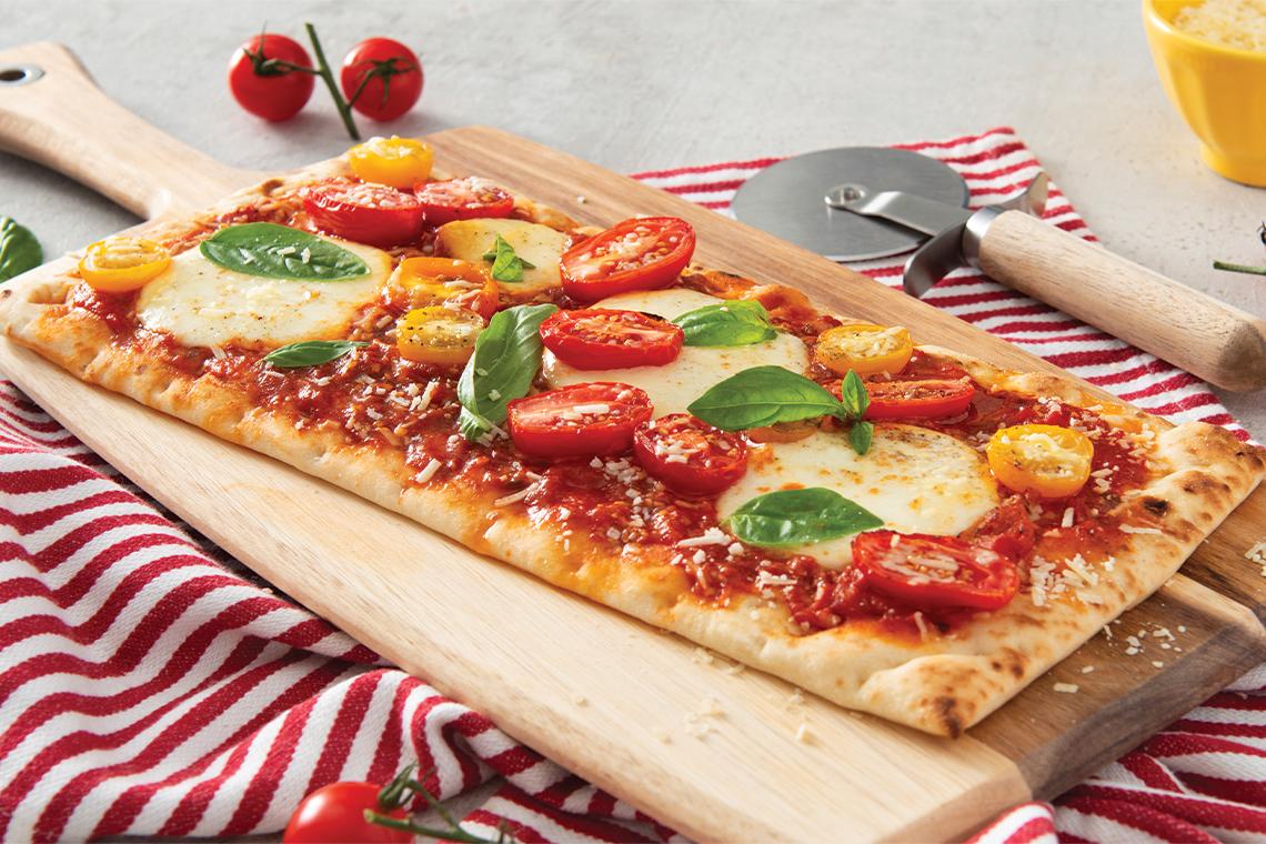 Margherita Flatbread Pizza Mission Foods