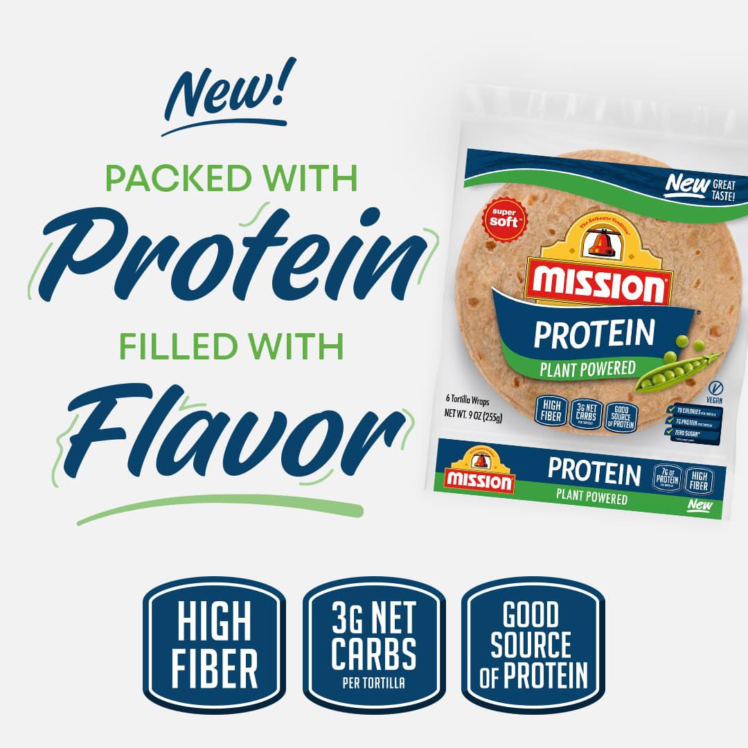 Photo of Protein Whole Wheat Flour Tortilla Wraps Product