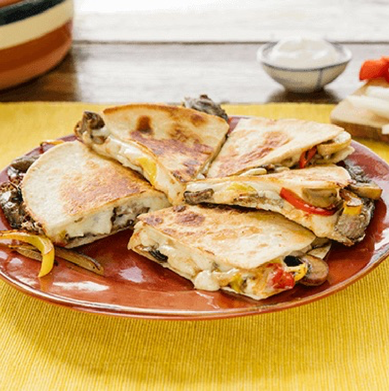 Cheesesteak Quesadillas