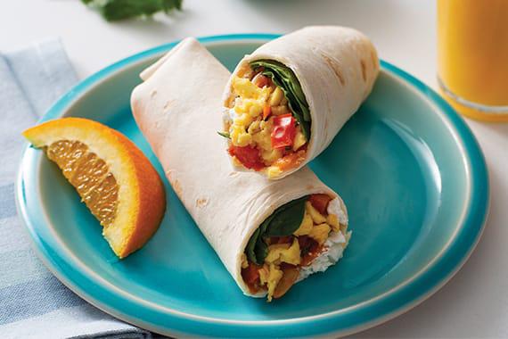 Shakshuka Scrambled Egg Wraps - Mission Foods