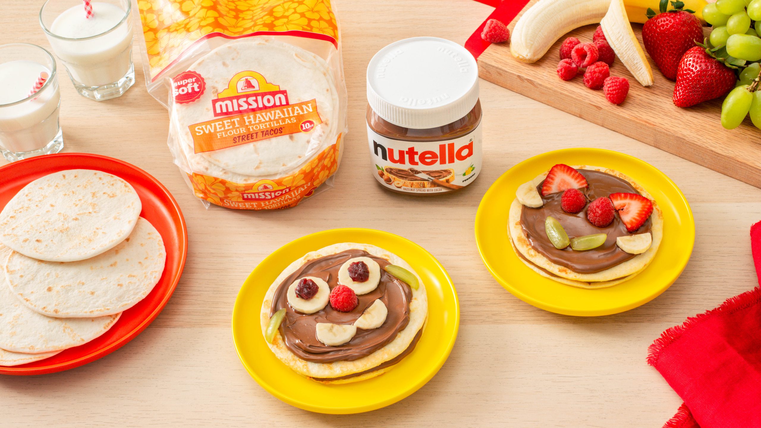 Mini Nutella Quesadillas - Mission Foods