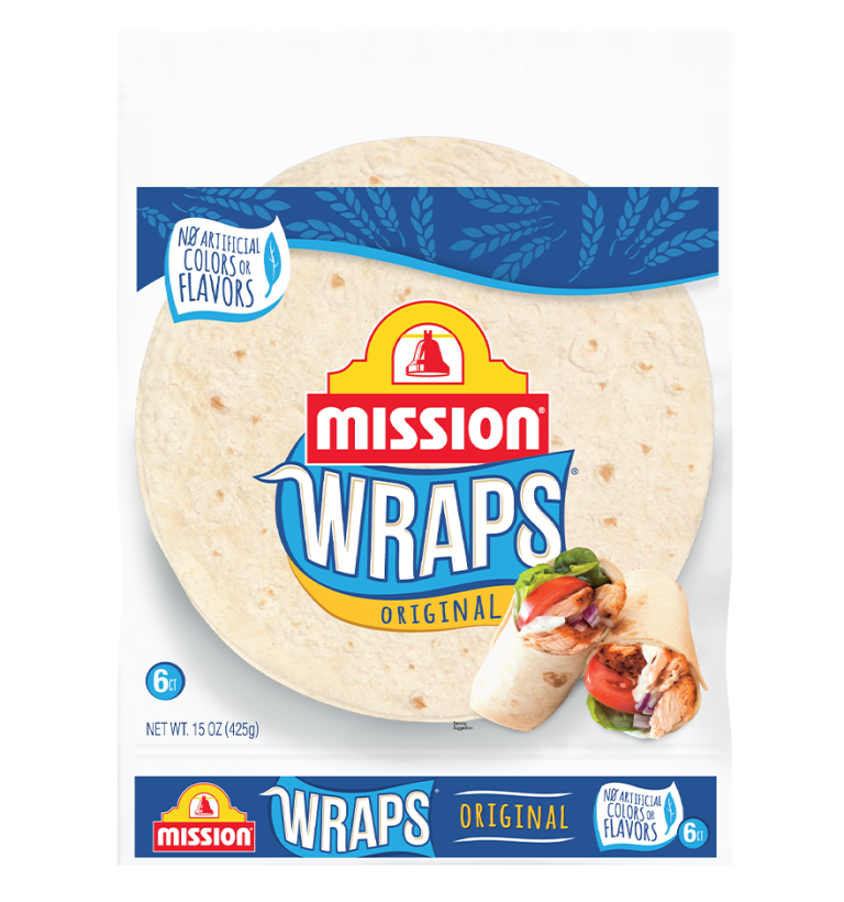 Salmon Spinach Wraps Mission Foods