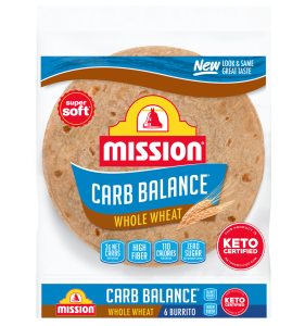 Carb Balance Burrito Whole Wheat Tortillas