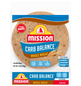 Carb Balance Fajita Whole Wheat Tortillas