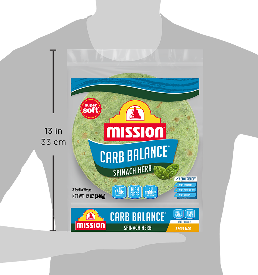 carb balance spinach herb package size
