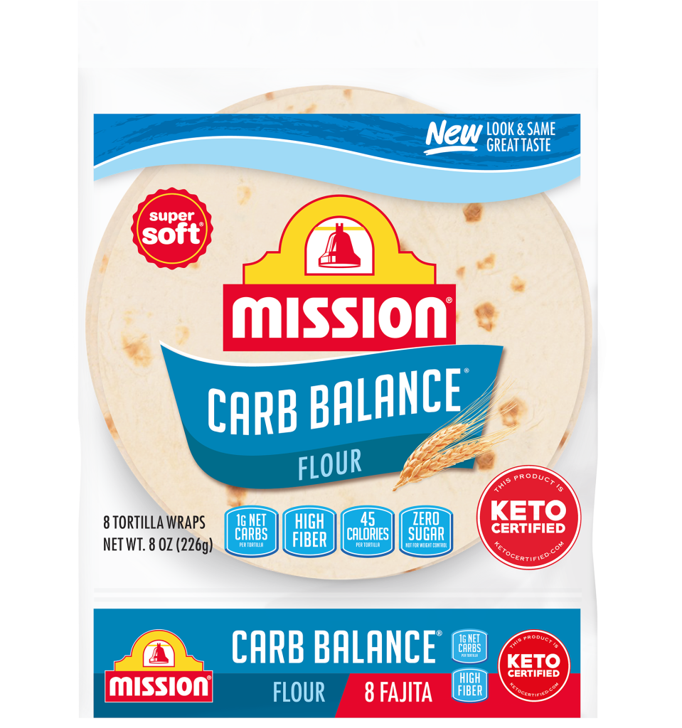 Carb Balance Burrito Flour Tortillas Mission Foods