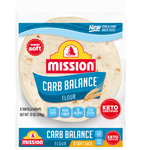 An image of Carb Balance Soft Taco Flour Tortillas