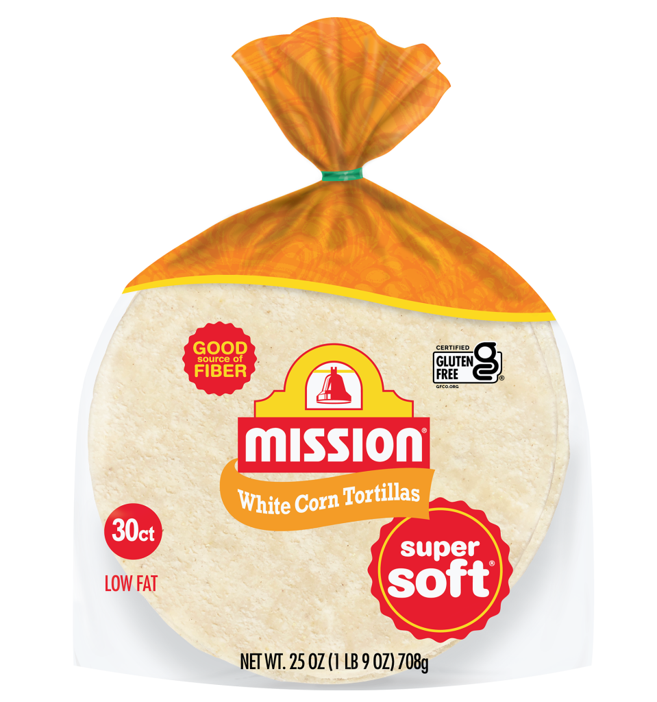 White Corn Tortillas Mission Foods