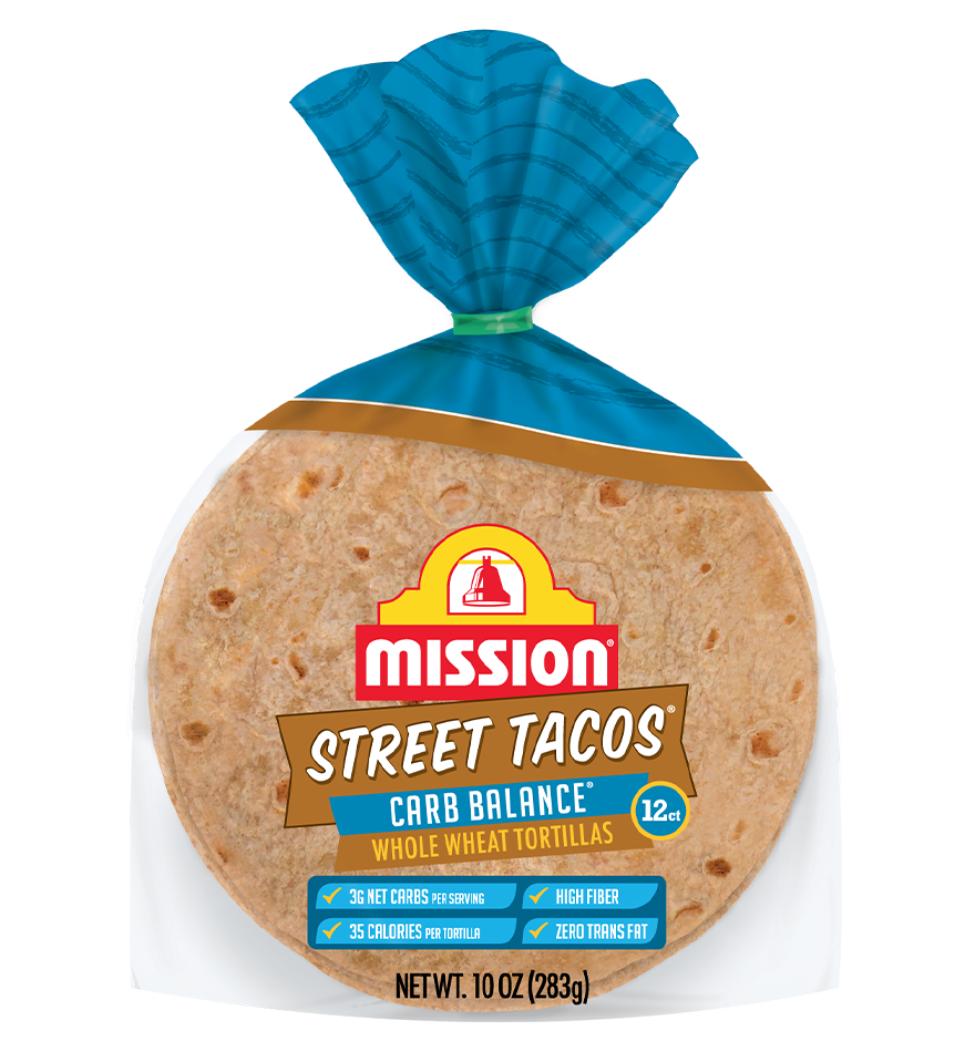 Street Tacos Carb Balance Whole Wheat front