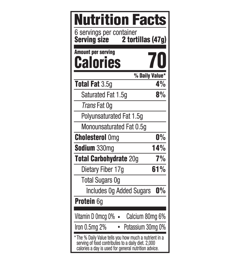 Street Tacos Carb Balance Whole Wheat Tortillas Mission Foods