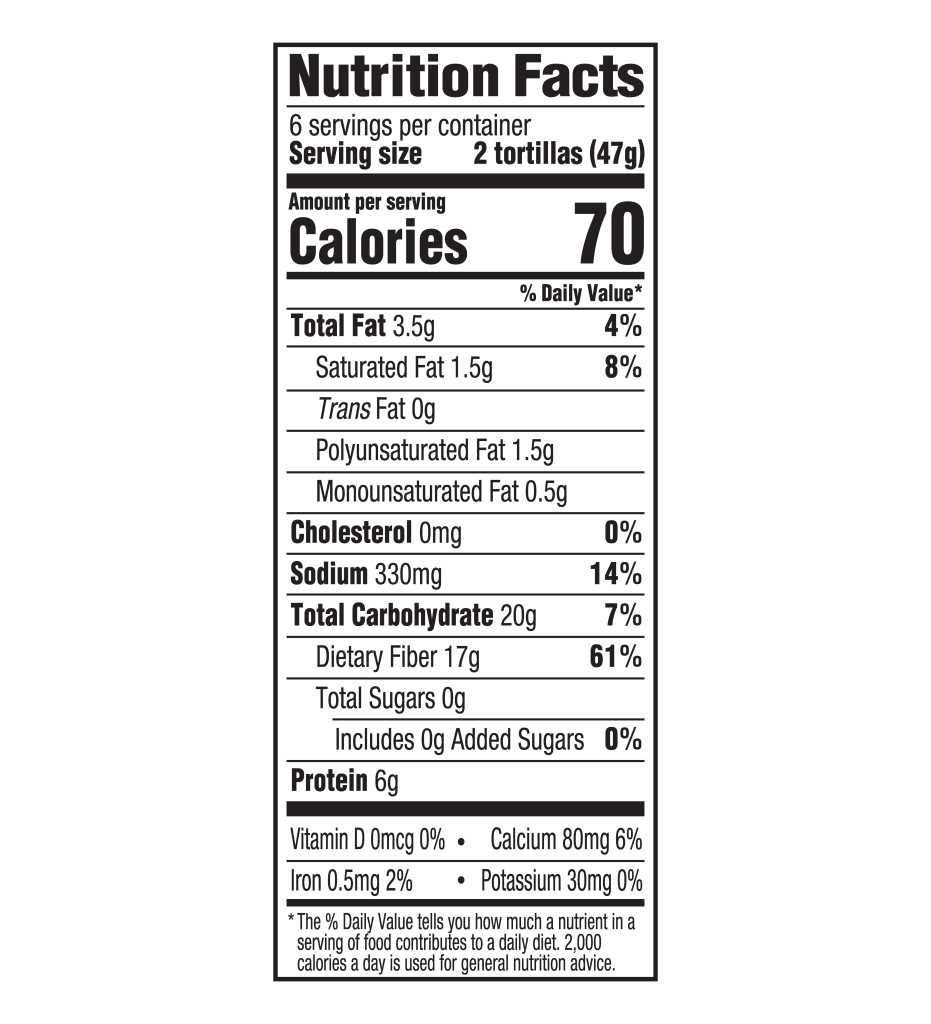 Street Tacos Carb Balance Whole Wheat Tortillas Mission Foods