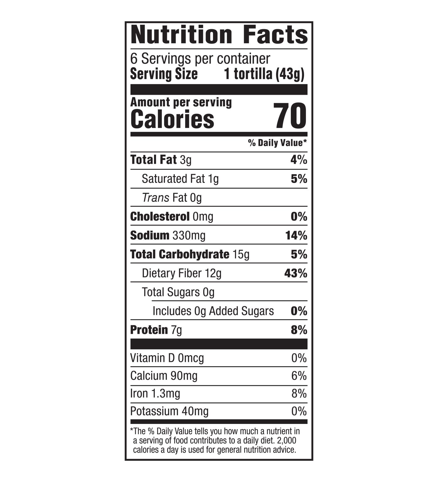 Protein Garlic Herb Tortillas Mission Foods