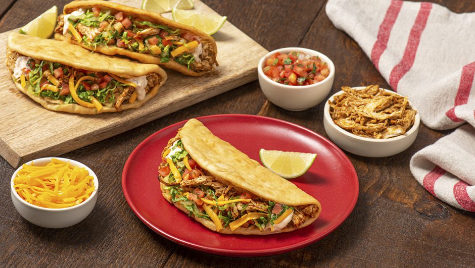 Zesty Chicken Chalupas Mission Foods