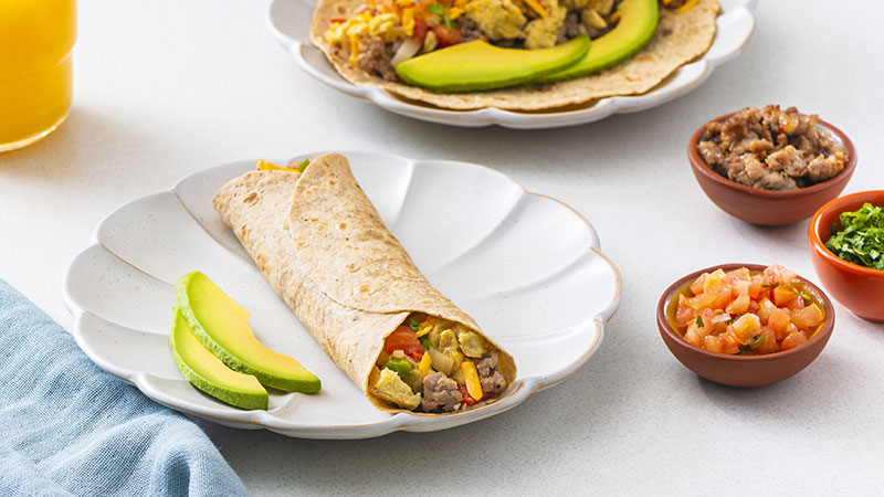 Breakfast Tortilla Wrap