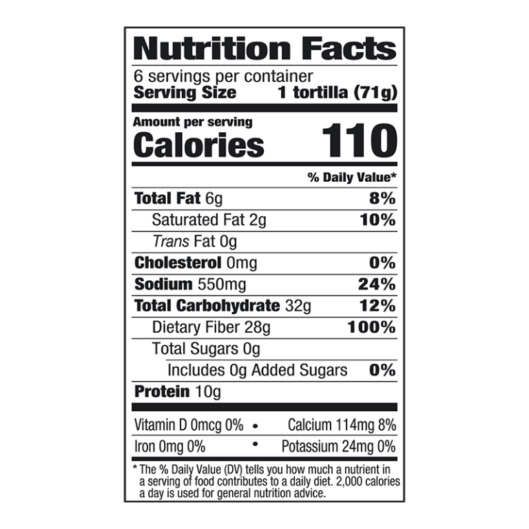 Carb Balance Burrito Flour Tortillas Mission Foods