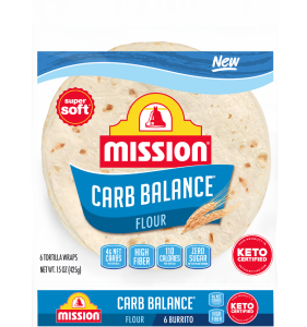 Carb Balance Burrito Flour Tortillas