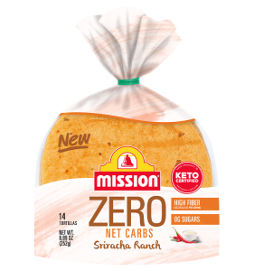 Zero Net Carbs Tortillas Sriracha Ranch